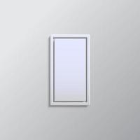 deur, icoon papier stijl. grijs kleur vector achtergrond- papier stijl vector icoon