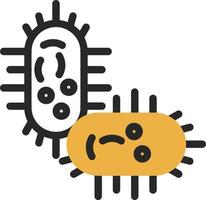 bacterie vector icoon ontwerp