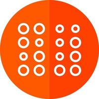 braille vector icoon ontwerp