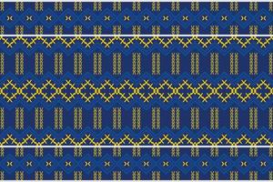 etnisch patroon behang. traditioneel gevormde behang het is een patroon meetkundig vormen. creëren mooi kleding stof patronen. ontwerp voor afdrukken. gebruik makend van in de mode industrie. vector