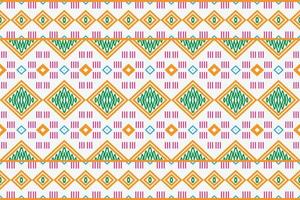 etnisch Indisch prints en patronen. traditioneel gevormde behang het is een patroon meetkundig vormen. creëren mooi kleding stof patronen. ontwerp voor afdrukken. gebruik makend van in de mode industrie. vector