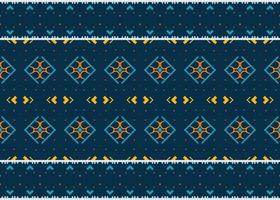 etnisch patroon achtergrond. traditioneel gevormde behang het is een patroon meetkundig vormen. creëren mooi kleding stof patronen. ontwerp voor afdrukken. gebruik makend van in de mode industrie. vector