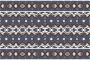 etnisch patroon behang. traditioneel gevormde vector het is een patroon meetkundig vormen. creëren mooi kleding stof patronen. ontwerp voor afdrukken. gebruik makend van in de mode industrie.