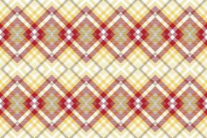 Schotse ruit patroon plaid naadloos is een gevormde kleding bestaande van kris gekruist, horizontaal en verticaal bands in meerdere kleuren.plaid naadloos voor sjaal, pyjama, deken, dekbed, kilt groot sjaal. vector