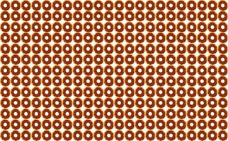 chocola donuts patroon vector achtergrond.