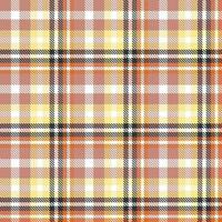 plaid patroon naadloos textiel is een gevormde kleding bestaande van kris gekruist, horizontaal en verticaal bands in meerdere kleuren. Schotse ruiten zijn beschouwd net zo een cultureel icoon van Schotland. vector