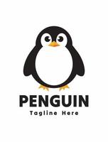 gemakkelijk pinguïn logo vector