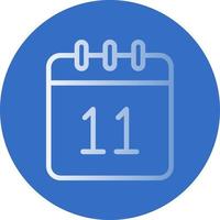 kalender min vector icoon ontwerp