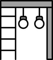 Sportschool bars vector icoon