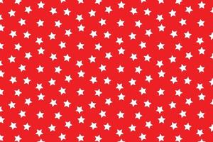 abstract naadloos wit ster patroon en rood achtergrond geschikt voor poster, papier. vector