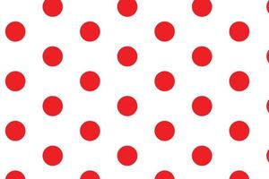 abstract rood polka punt naadloos patroon textuur. vector