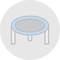 trampoline vector icoon ontwerp