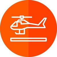 helikopter vector icoon ontwerp