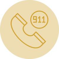 911 vector icoon ontwerp