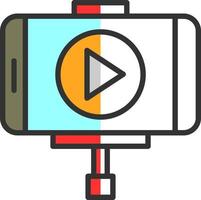 vlog vector icoon ontwerp