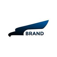 modern adelaar hoofd logo illustratie ontwerp voor uw bedrijf of bedrijf vector