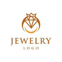 sieraden logo ontwerp vector sjabloon