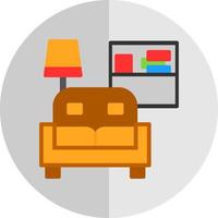 leven kamer vector icoon ontwerp