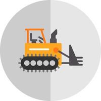 bulldozer vector icoon ontwerp