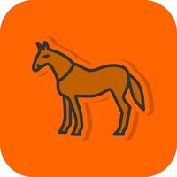 paard vector icoon ontwerp