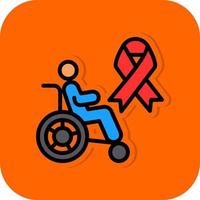 AIDS vector icoon ontwerp