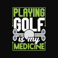 golf t-shirt ontwerp vector