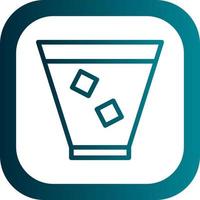 glas whisky vector icoon ontwerp