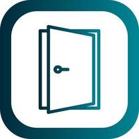 deur Open vector icoon ontwerp