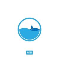 water icoon logo vector