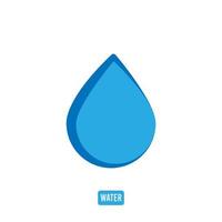 water icoon logo vector