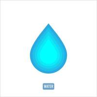 water icoon logo vector