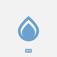 water icoon logo vector