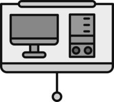 presentatie vector pictogram