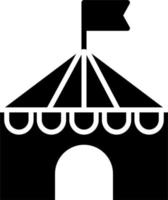 tent vector pictogram