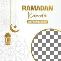bewerkbare Ramadan uitverkoop poster sjabloon. met mandala, maan, ster en lantaarn ornamenten. ontwerp voor sociaal media en web. vector illustratie