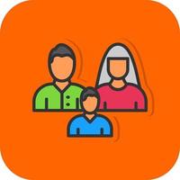 familie vector icoon ontwerp