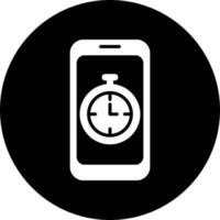 stopwatch vector pictogram