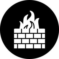 firewall vector pictogram