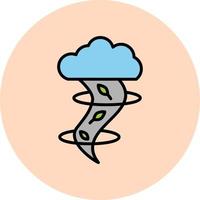 tornado vector pictogram