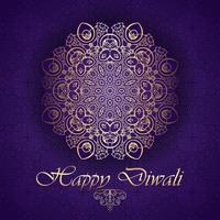 Decoratieve achtergrond voor Diwali vector