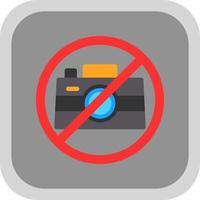 Nee camera vector icoon ontwerp