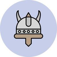 viking helm vector icoon