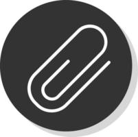 paperclip vector icoon ontwerp