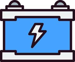 batterij vector pictogram