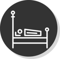 bed vector icoon ontwerp