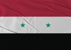 Syrië vlag, Syrië vlag illustratie, Syrië traject vector