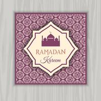 Ramadan Kareem uitnodiging vector