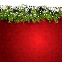 Decoratieve kerst achtergrond vector