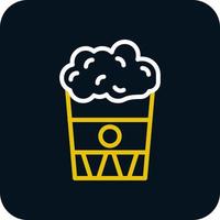 popcorn vector icoon ontwerp