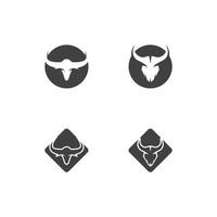 stier toeter logo vector sjabloon